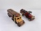 Pair of Wood Truck Models Flying J Travel Plaza