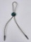 Taxco Sterling Silver Turquoise Bolo Tie