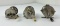 Group of 3 Antique Bait Casting Fishing Reels