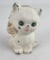 Antique Hubley Painted Cast Iron Cat Still Bank