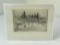 Ron Bailey Engraving Indian Teepees Montana