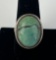 Sterling Silver and Turquoise Ring Size 10