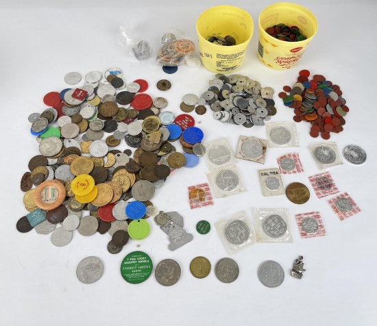 Huge Lot of Trade Tokens