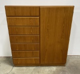 Mid Century Danish Modern Komfort Dresser Teak