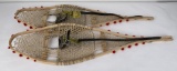 Antique Huron Native American Indian Snowshoes