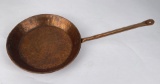 Antique Butte Montana Miners Copper Frying Pan