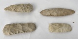 Ancient Indian Flint Blades Arkansas Mississippi