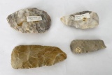 Ancient Indian Flint Blades Texas City Texas
