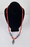 Montana Indian Trade Bead Necklace