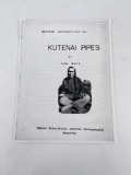 Kutenai Pipes by Thain White Western Anthropology