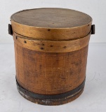 Shaker Firkin Maple Wooden Sugar Bucket