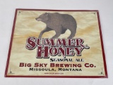 Big Sky Brewing Missoula Montana Sign Summer Honey