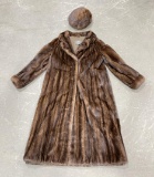 Marshall Field Full Length Mink Fur Jacket Coat