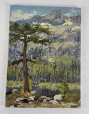 Frederick Kress Painting Lily Lake California