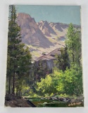 Frederick Kress Painting Lake Tahoe California