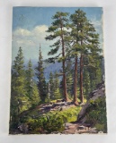 Frederick Kress Painting Lake Tahoe California