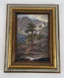 Frederick Kress Painting Lake Tahoe California