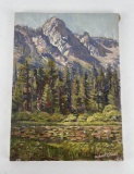 Frederick Kress Painting Lily Lake California