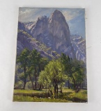 Frederick Kress Painting Yosemite California