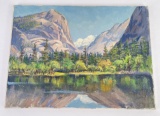 Frederick Kress Painting Yosemite California