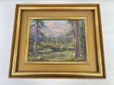 Frederick Kress Painting Lake Tahoe California