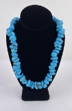 Navajo Turquoise Nugget Necklace