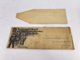 Whitehead Hoag Badge Company Shipping Envelope