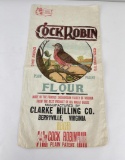 Vintage Cock Robin Flour Sack