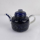 Arabia of Finland Valencia Blue Teapot