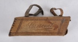 Antique Crescent Bicycle Leather Tool Case