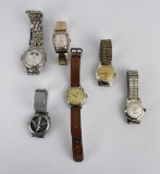 Group of Vintage Mens Watches