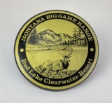 Montana Blackfoot Clearwater Game Range Sign