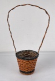 Antique Halloween Trick or Treat Candy Basket