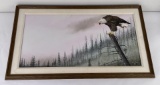 Eric Renk Oil Painting Canada Screaming Eagle