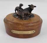 Pamela Harr Mother with Lamb Sheep Bronze