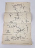 Antique Map of Flathead Lake Montana