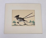 Archie Blackowl Cheyenne Indian Serigraph