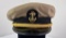WW2 US Navy Officers Cap Hat