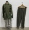 WW2 Marine Corps Forest Green Pants and Shirt