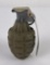 WW2 US Mark II Pineapple Grenade Solid Base