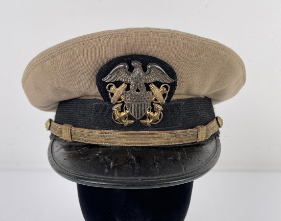 WW2 US Navy Officer Hat