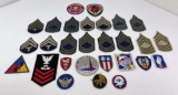 Group of US Patches WW2