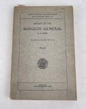 Report of the Surgeon General 1923 US Army