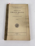 Report of the Surgeon General 1921 US Army