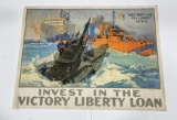 Invest in the Victory Liberty Loan Poster WW1