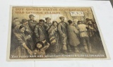 Buy War Savings Stamps WW1 Poster