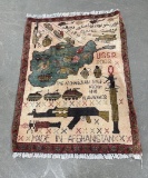 Operation Enduring Freedom Pictorial Persian Rug