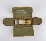 WW2 Gillette US Army Khaki Safety Razor Set