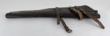 WW2 M1 Garand Leather Rifle Scabbard