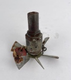 WW2 Japanese Aerial Bomb Tail Fuse Fuze